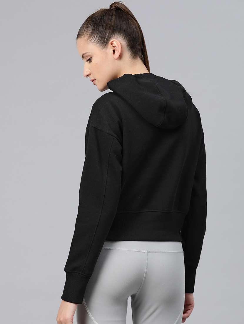 women solid long sleeve pullover sweatshirt - 22009352 - Standard Image - 3