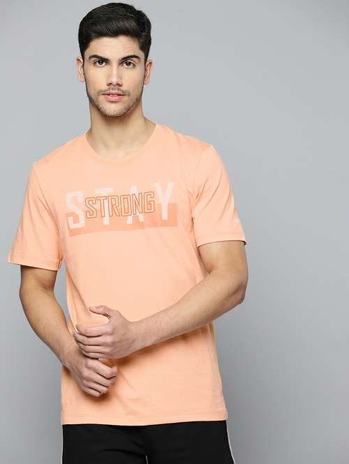 men chest print short sleeve regular fit t-shirt - 22009385 -  Standard Image - 0