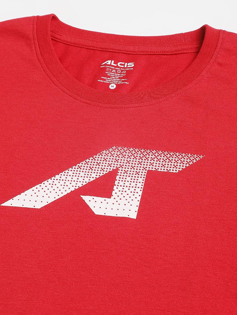 men chest print short sleeve regular fit t-shirt - 22009387 - Standard Image - 3