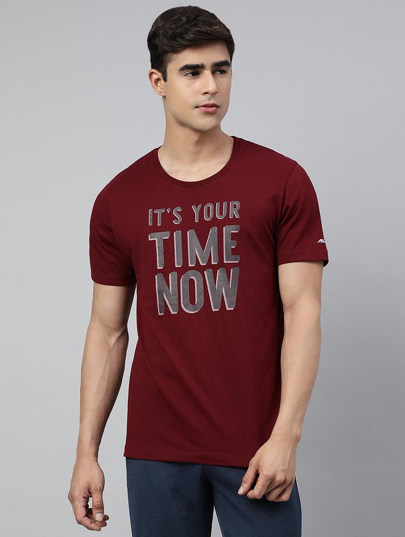 men front print short sleeve regular fit t-shirt - 22009391 - Zoom Image - 0