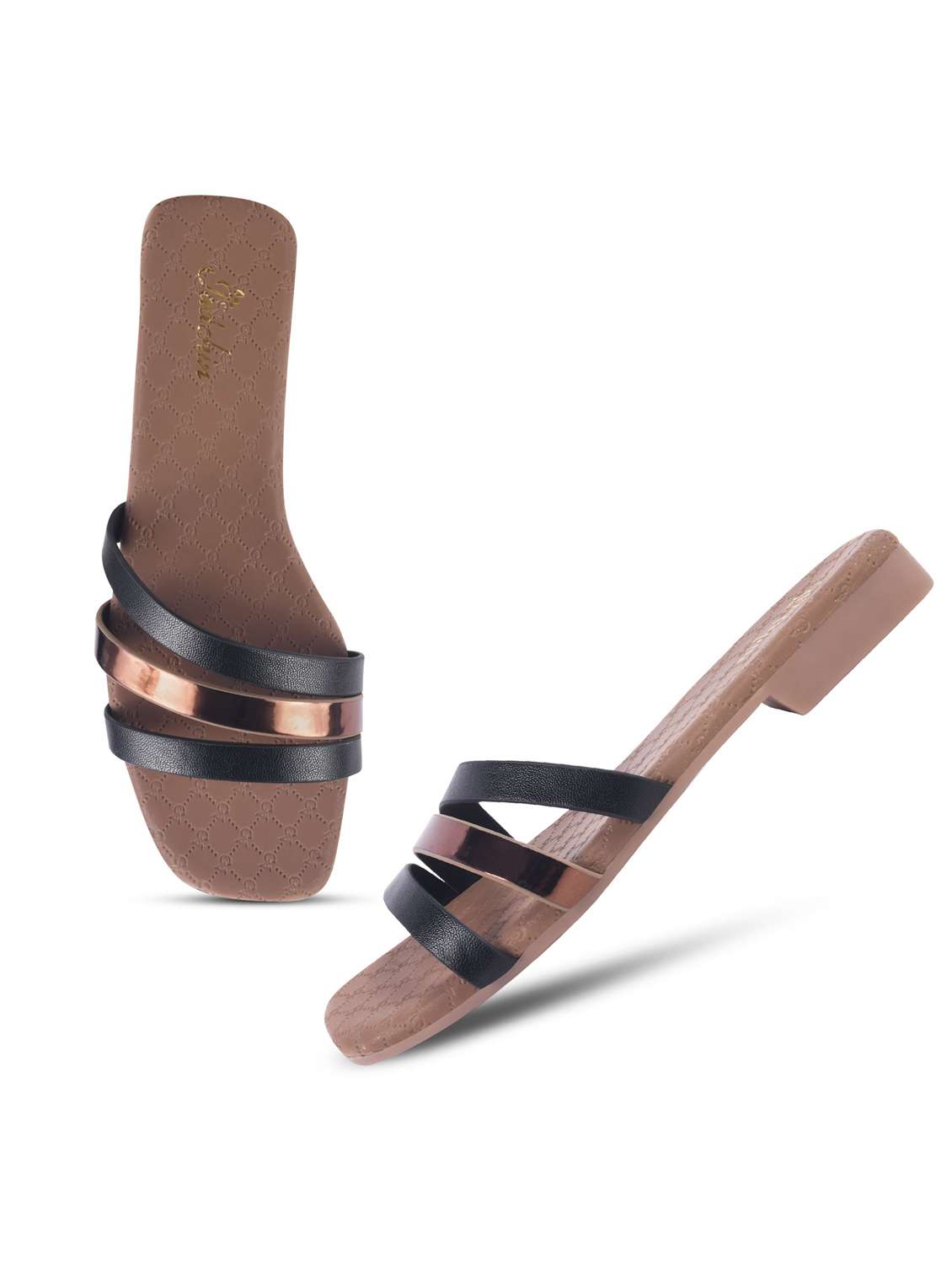 women slip on flat sandal - 22009412 -  Standard Image - 3