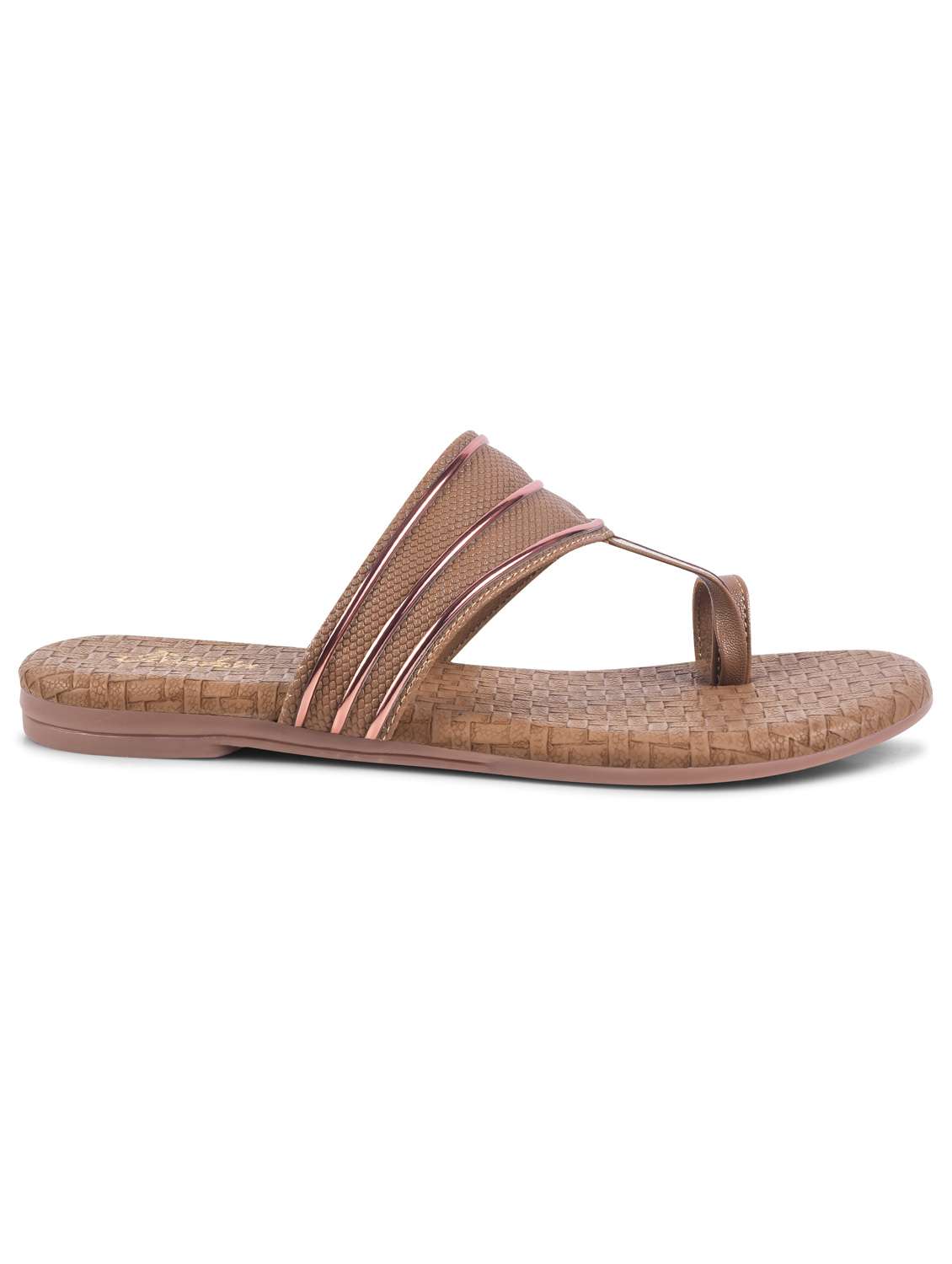 women one toe flat sandal - 22009417 - Standard Image - 3