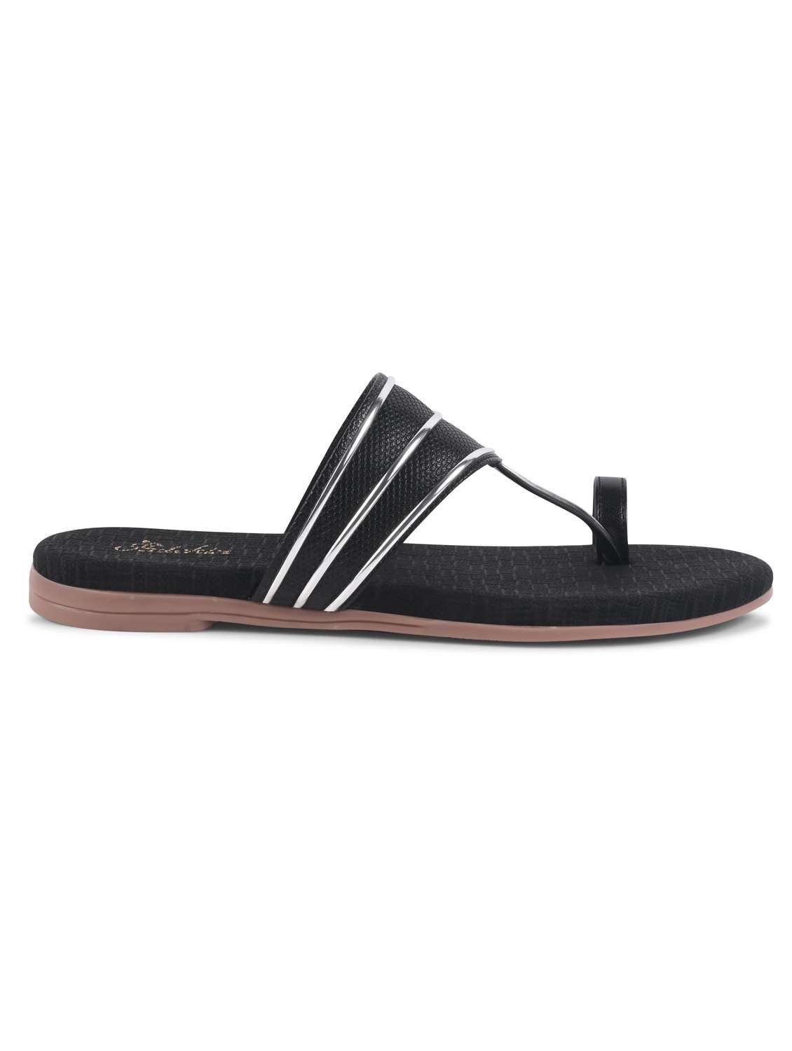 women one toe flat sandal - 22009418 - Standard Image - 3