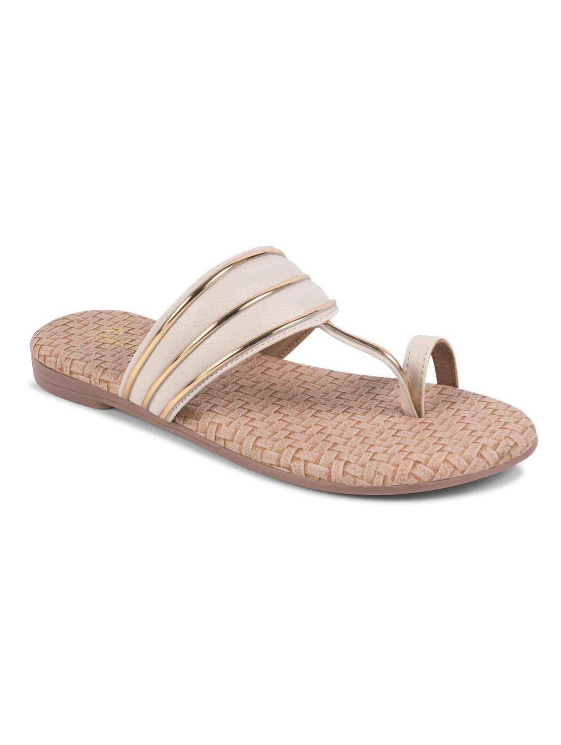women one toe flat sandal