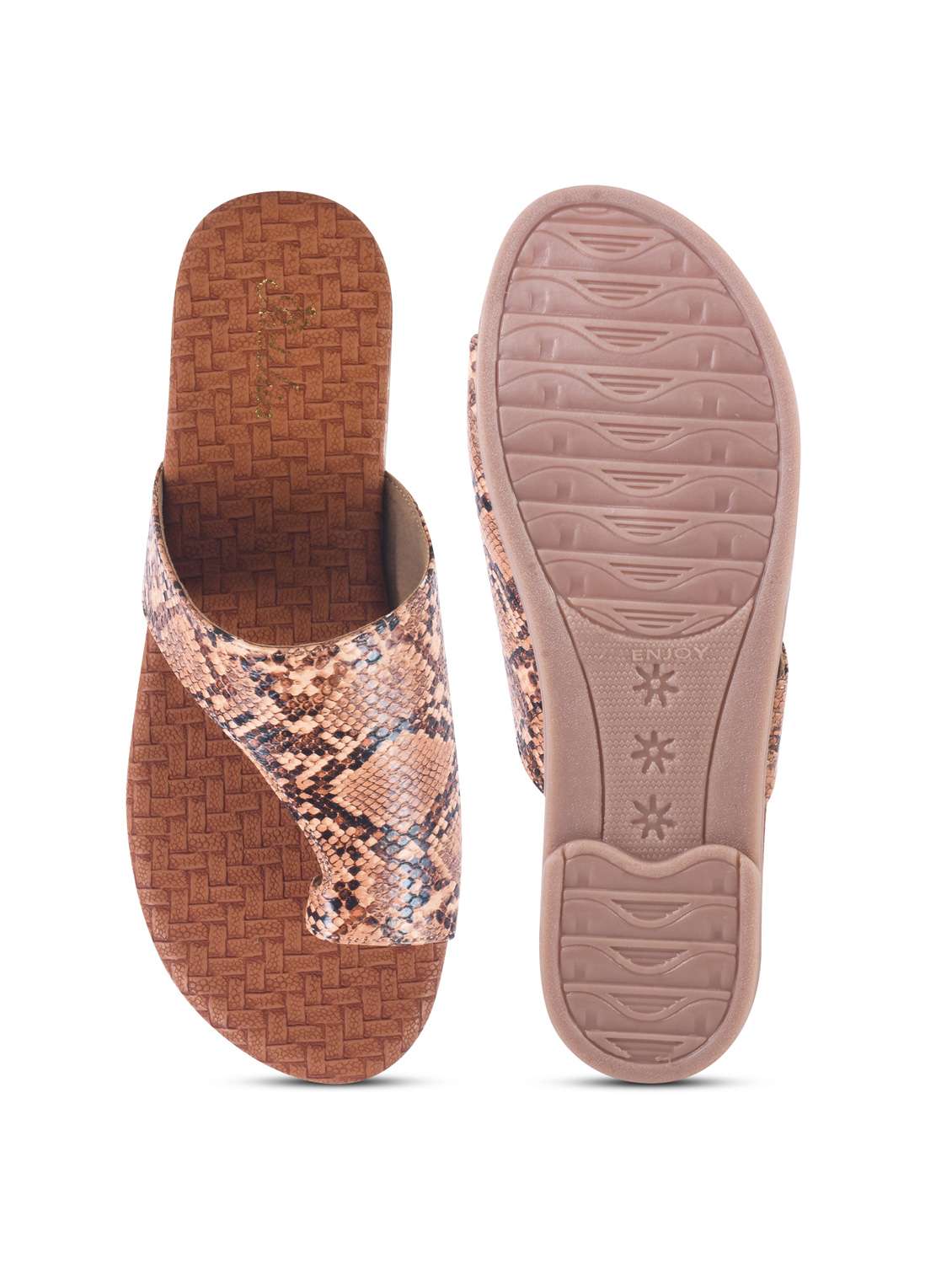 women toe separator flat sandal - 22009422 -  Standard Image - 3