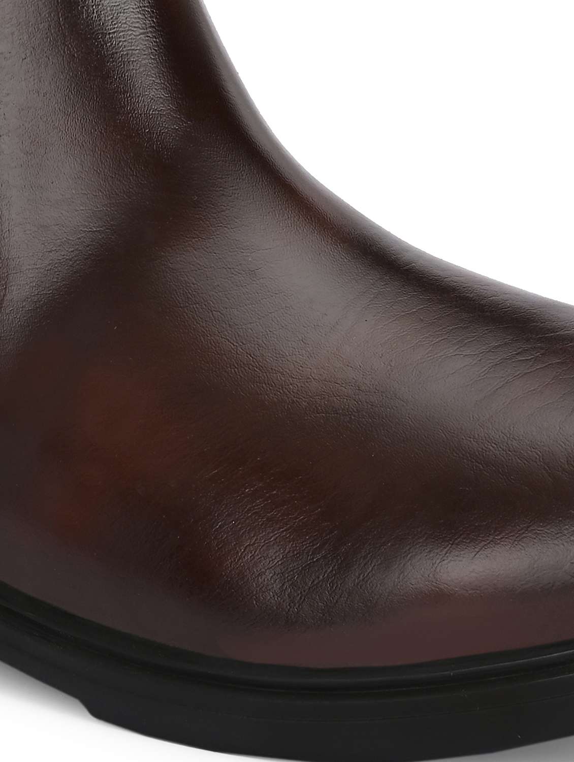 Men Brown Slip On Boot - 22009424 -  Standard Image - 5