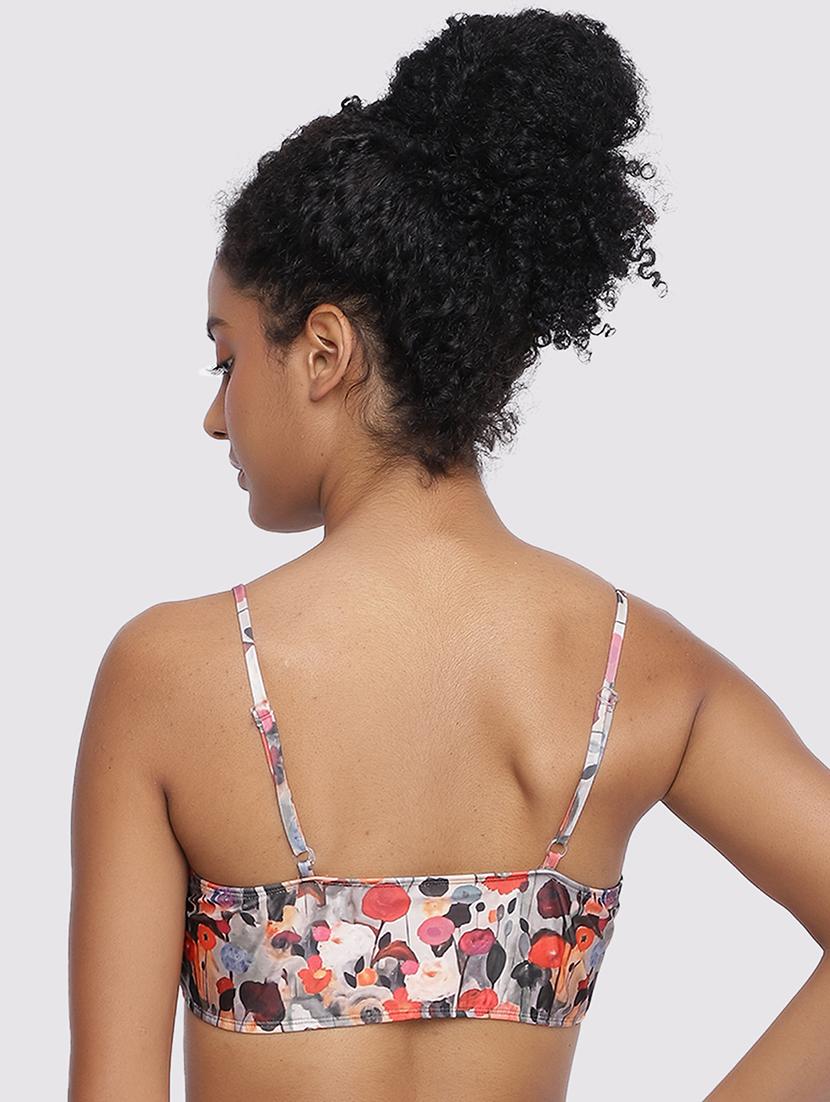 women printed sleeveless bikini set - 22009495 - Standard Image - 5