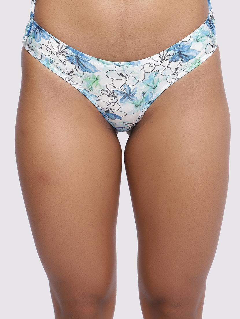 women floral print low rise bikni - 22009498 - Standard Image - 3