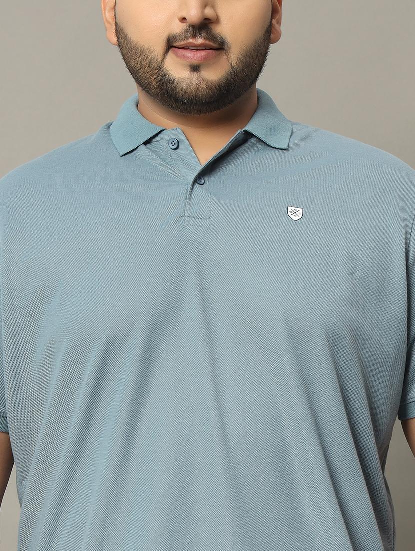 men solid short sleeve regular fit polo t-shirt - 22009566 - Standard Image - 3