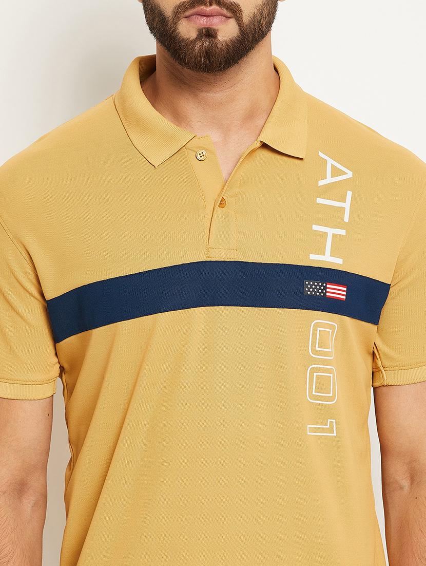 men striped short sleeve regular fit polo t-shirt - 22009650 - Standard Image - 3