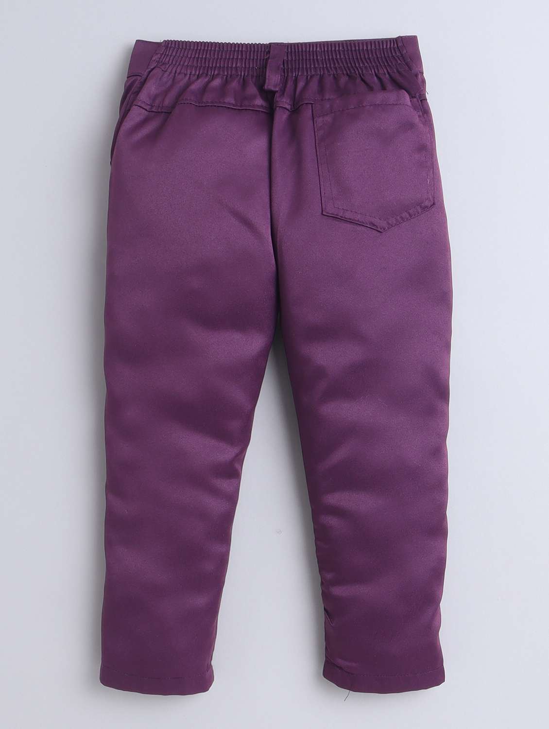 boys solid with work long sleeve two piece suit set - 22009665 -  Standard Image - 3