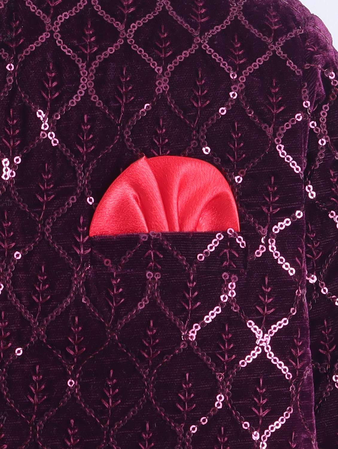 boys solid with work long sleeve two piece suit set - 22009665 -  Standard Image - 5