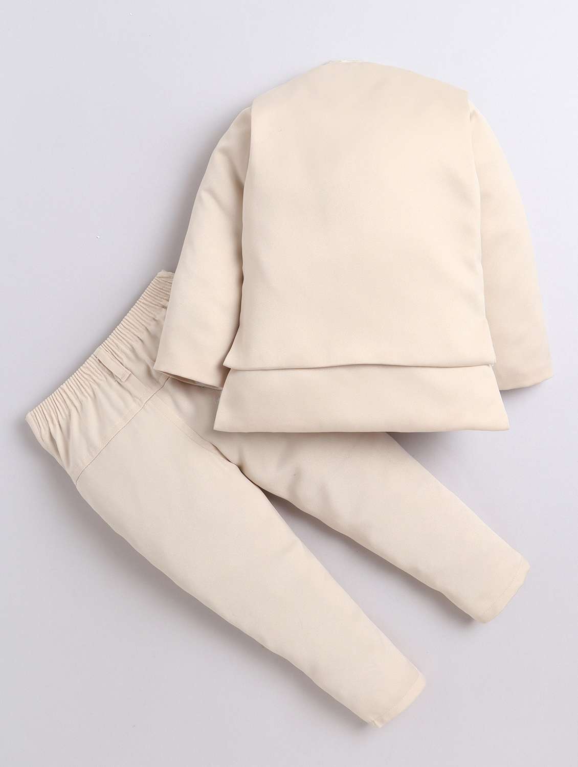 boys solid with work long sleeve three piece suit set - 22009670 -  Standard Image - 5