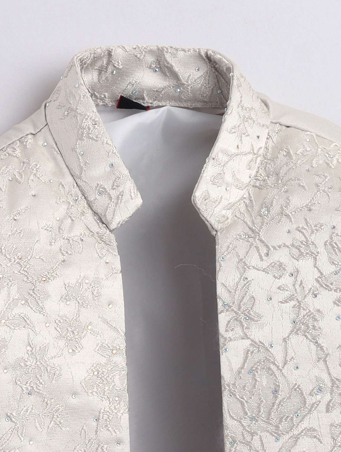 boys solid with work long sleeve three piece suit set - 22009673 -  Standard Image - 5