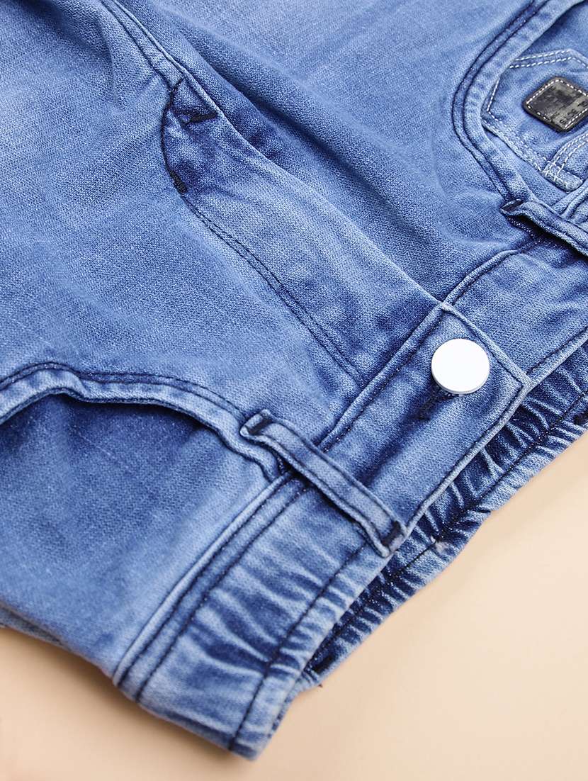 boys solid mid rise slim fit jean - 22010386 -  Standard Image - 3