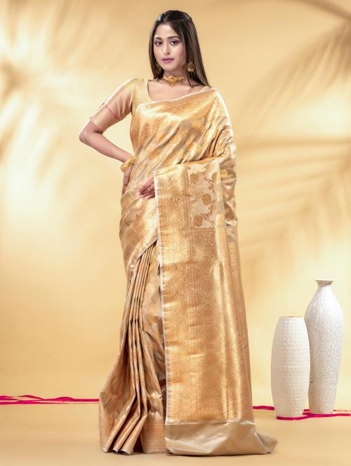 women self design banarasi saree with blouse - 22011293 -  Standard Image - 0