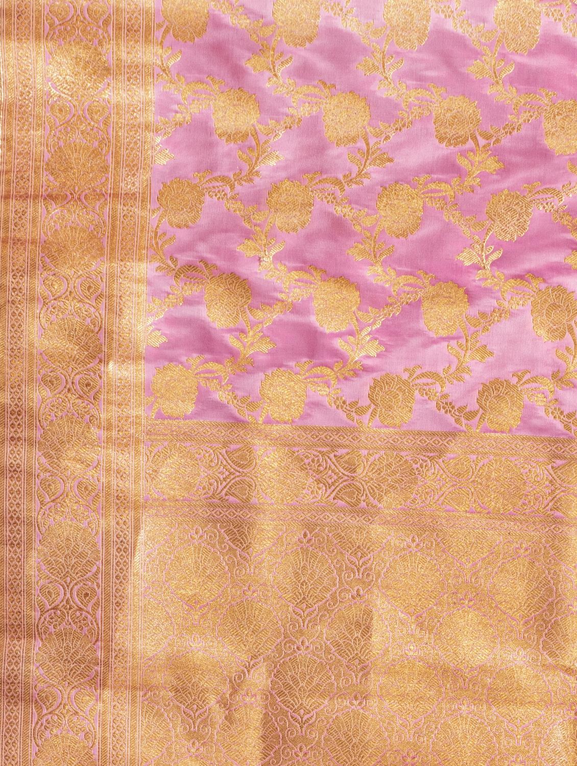 women self design banarasi saree with blouse - 22011294 - Standard Image - 3