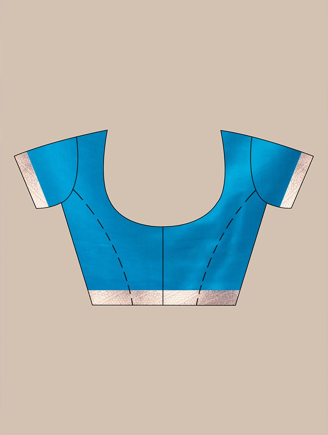women self design banarasi saree with blouse - 22011328 - Standard Image - 5