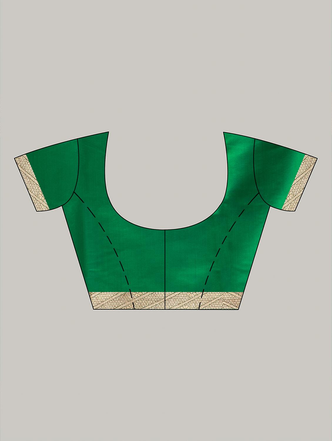 women self design banarasi saree with blouse - 22011334 - Standard Image - 5