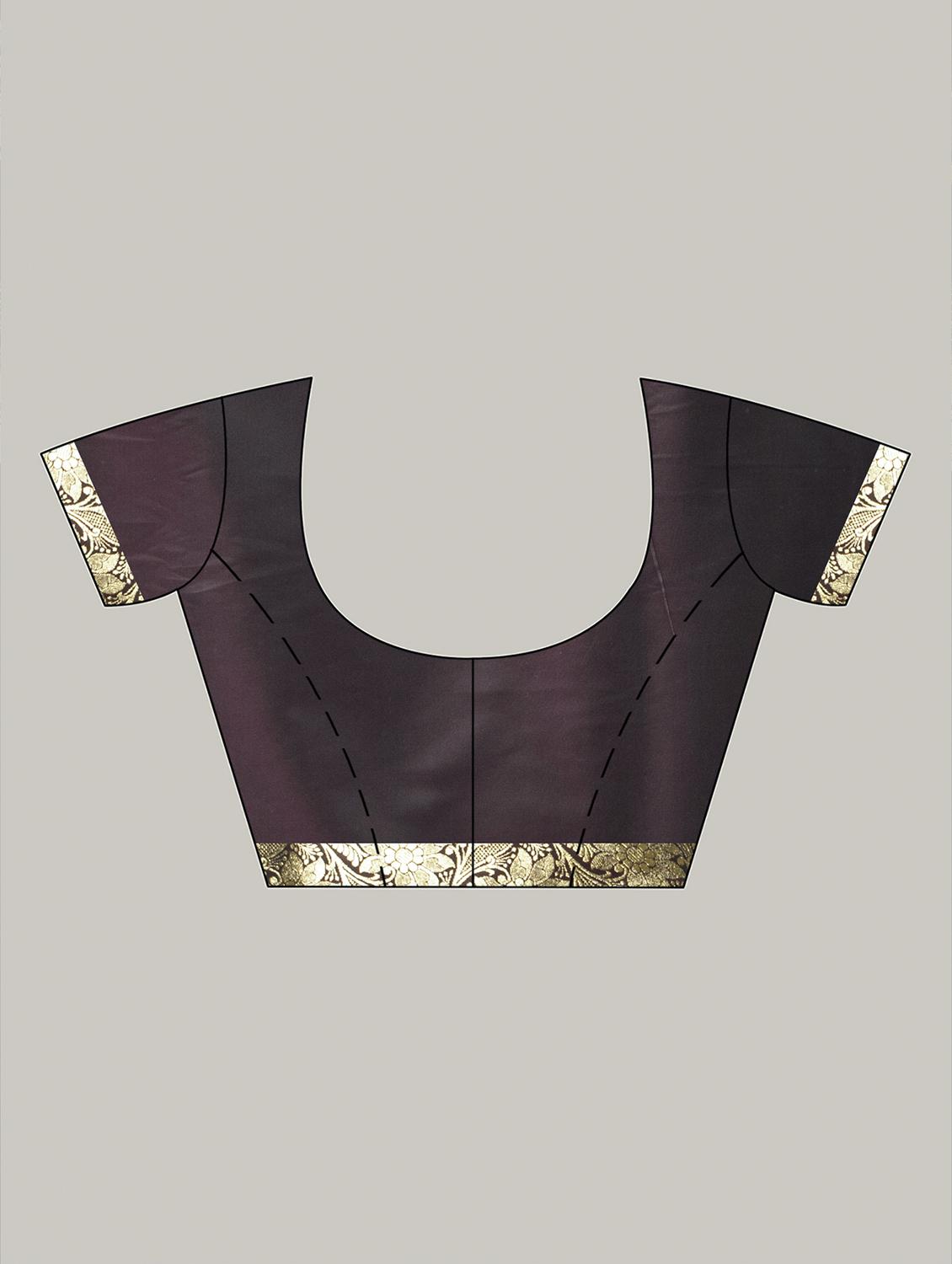 women self design banarasi saree with blouse - 22011340 - Standard Image - 5