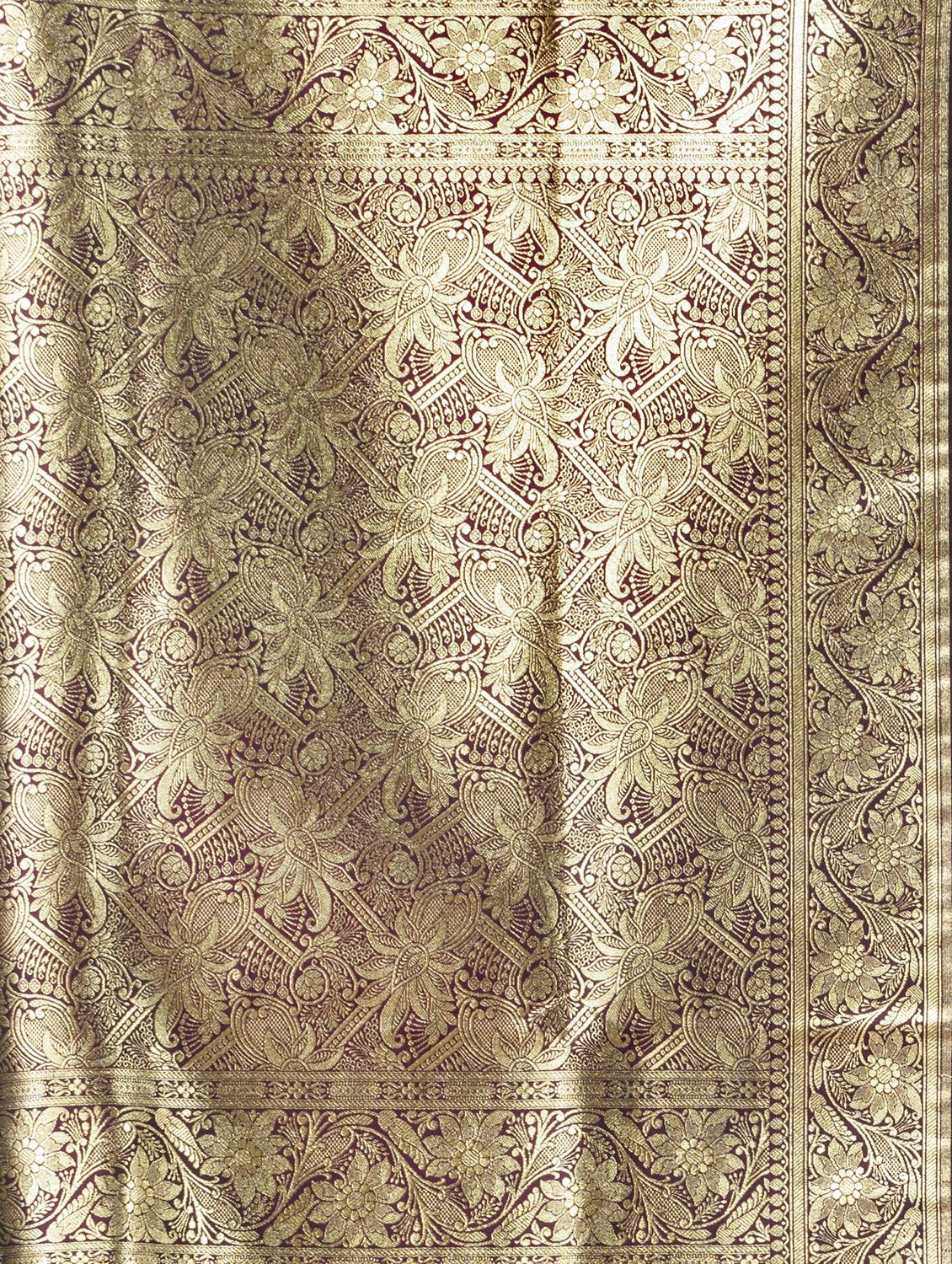 women self design banarasi saree with blouse - 22011342 - Standard Image - 5