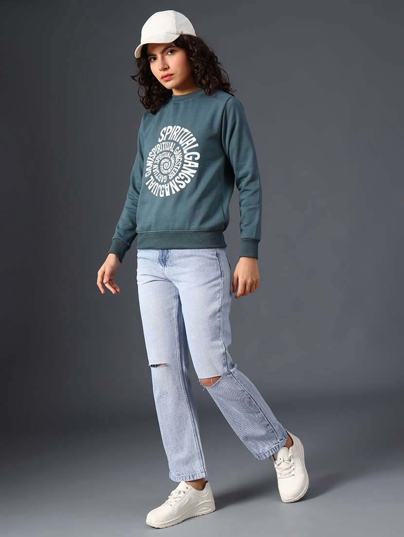 women solid mid rise slash knee jean - 22011508 -  Standard Image - 5