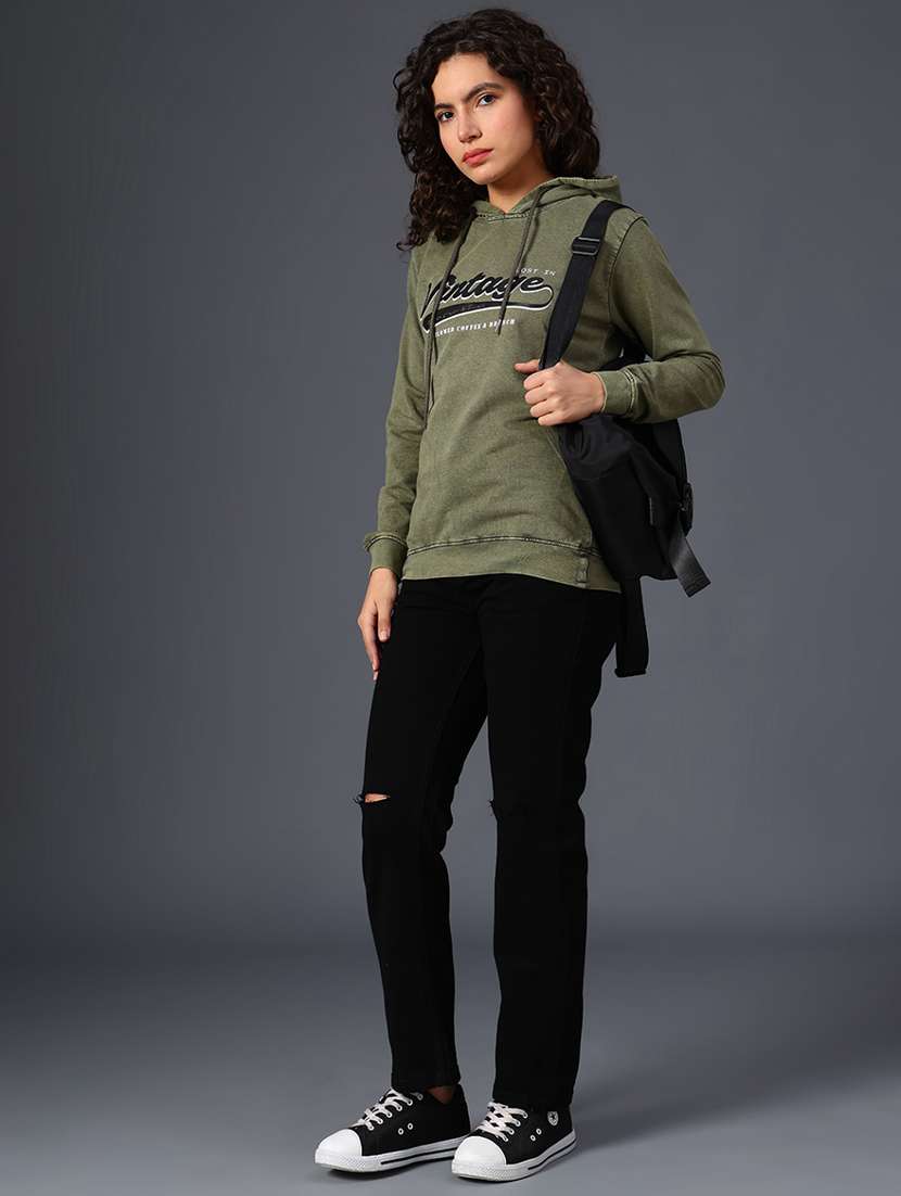 women solid mid rise slash knee straight jean - 22011707 -  Standard Image - 5