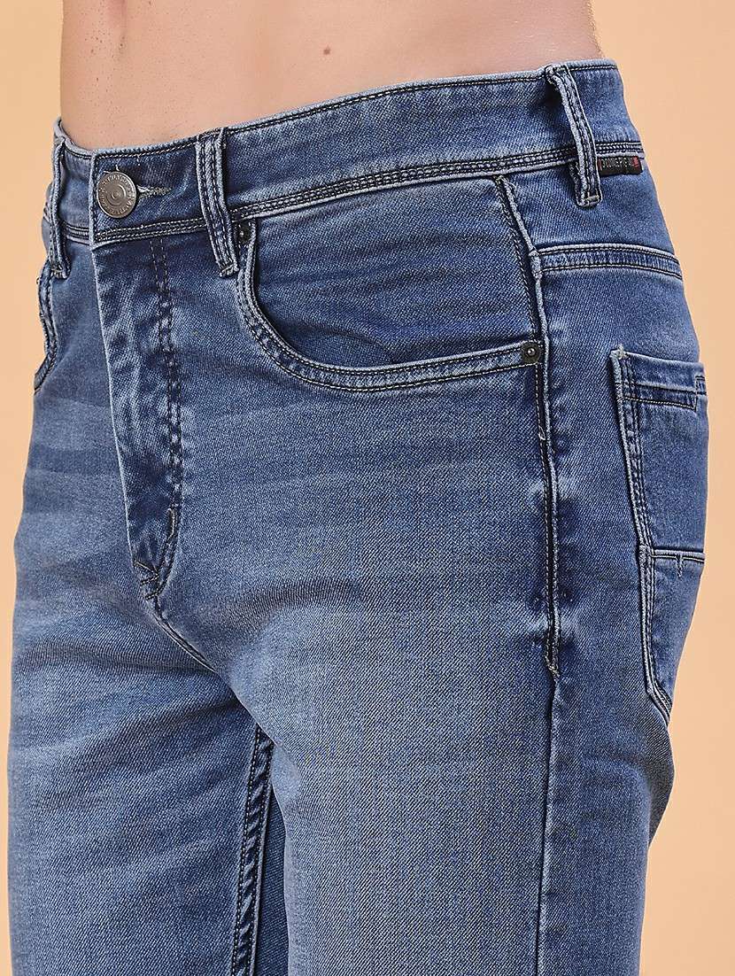 men washed mid rise full length jean - 22011797 -  Standard Image - 5