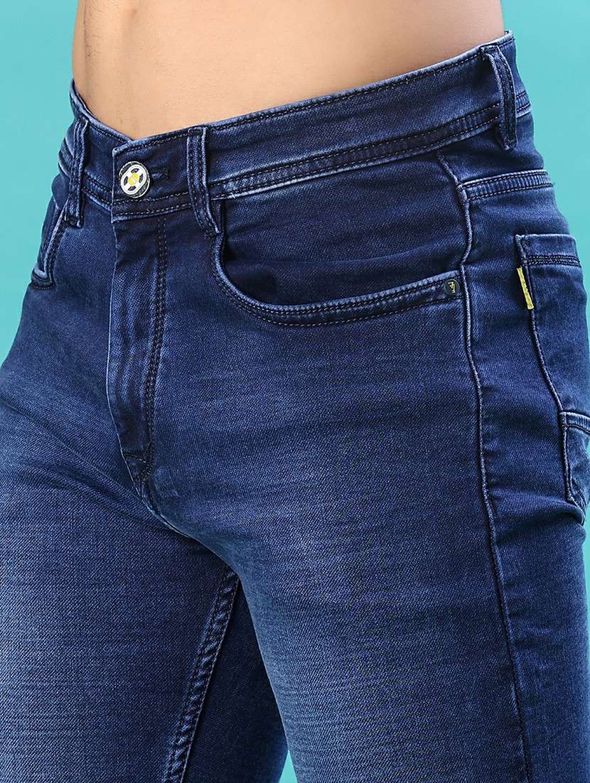 men washed mid rise full length jean - 22011840 -  Standard Image - 5