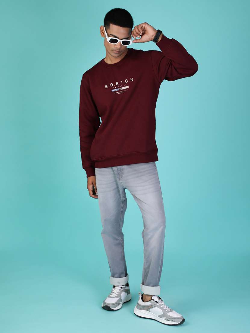 Men Washed Mid Rise Full Length Jean - 22011890 -  Standard Image - 3