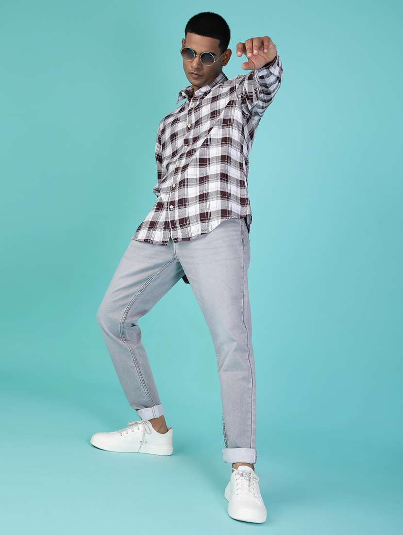 men washed mid rise full length jean - 22011891 -  Standard Image - 3