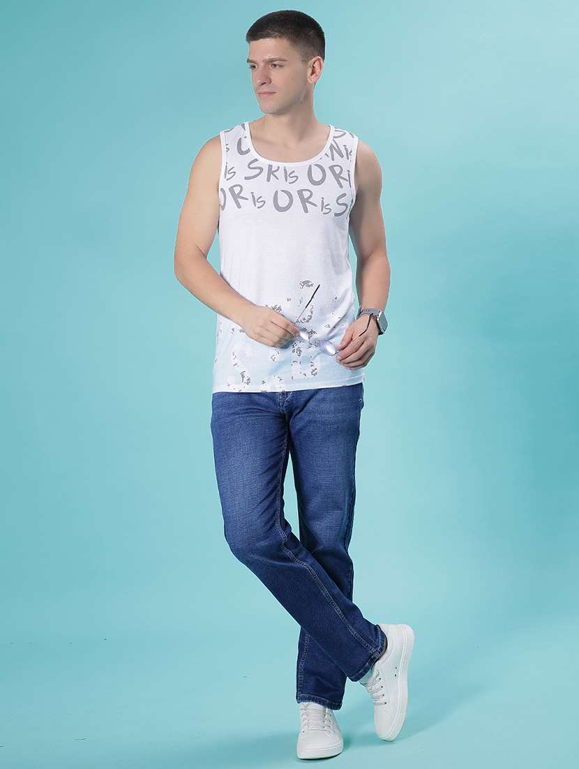 men washed mid rise full length jean - 22011898 -  Standard Image - 3