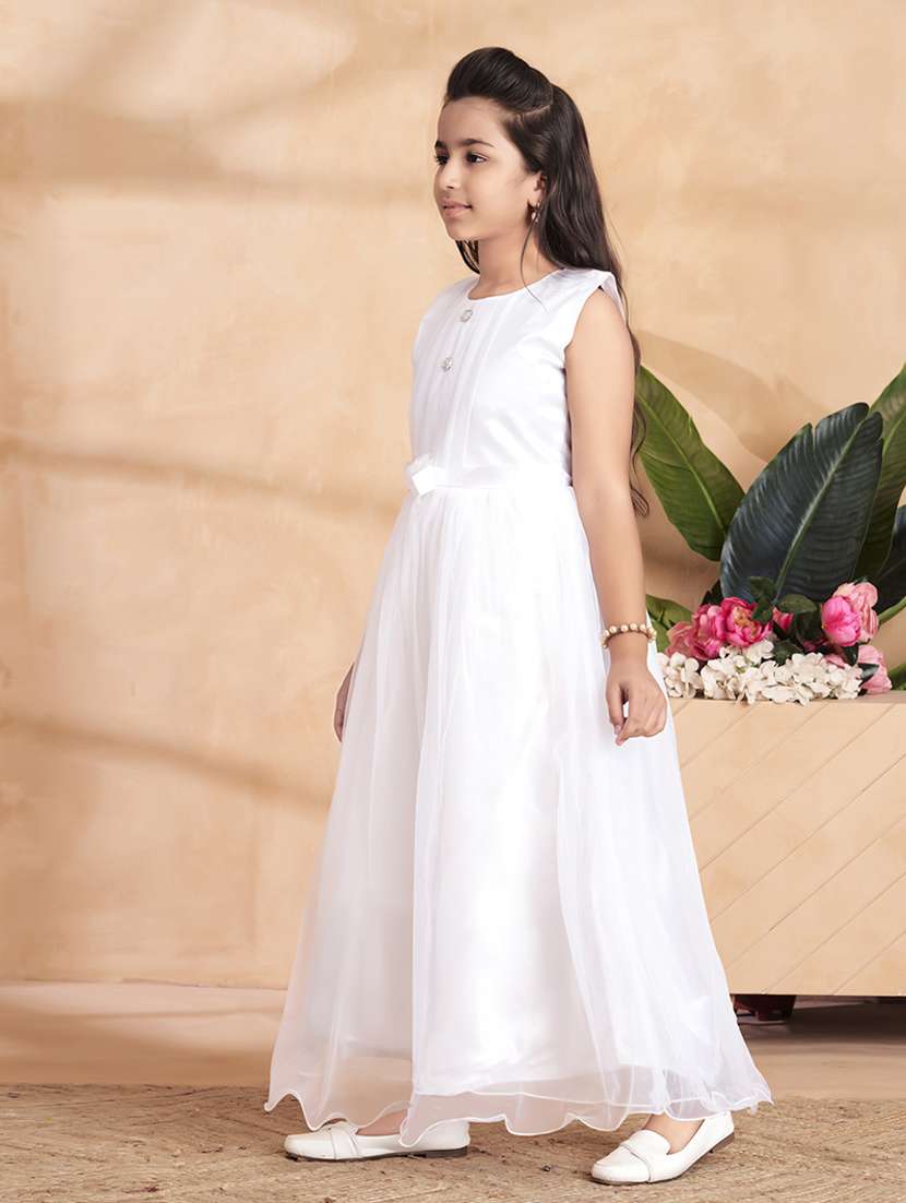 women white solid sleeveless fit & flare dress - 22012082 -  Standard Image - 3