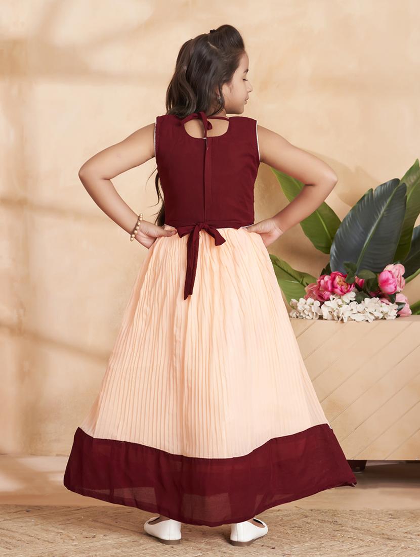 girls embellished sleeveless fit & flare gown - 22012105 - Standard Image - 3
