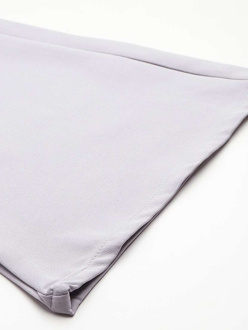 girls solid mid rise bootcut trouser - 22012191 -  Standard Image - 5