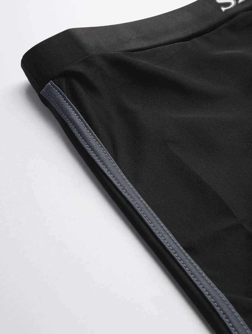 women solid high rise cycling shorts - 22012610 -  Standard Image - 5