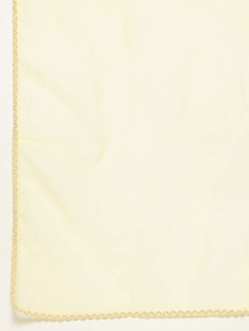 women embroidered three quarter sleeve kurta pant with dupatta set - 22012617 -  Standard Image - 5