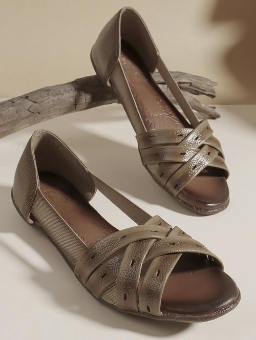 women peep toe slip on ballerina - 22013264 -  Standard Image - 0