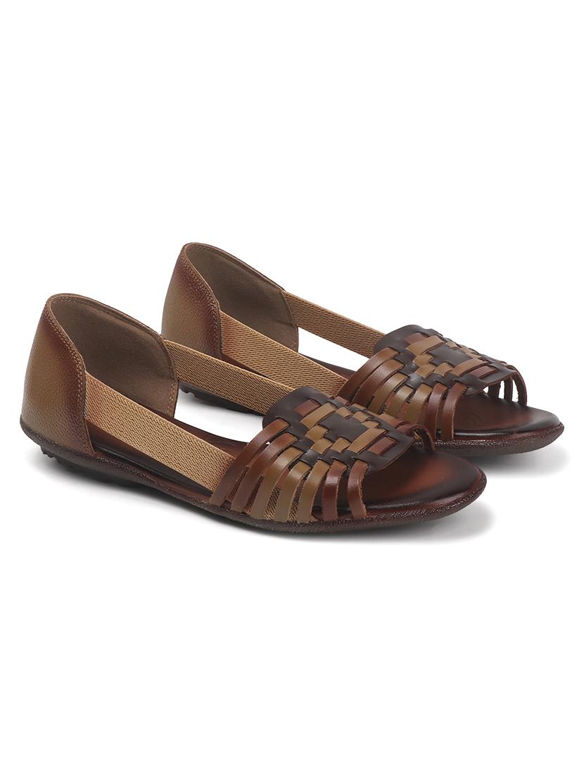 women solid peep toe slip on ballerina - 22013270 - Standard Image - 3