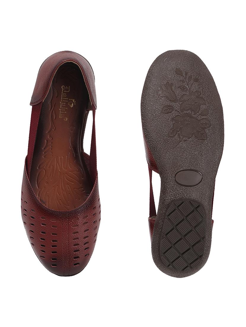 women solid slip on ballerina - 22013276 - Standard Image - 5