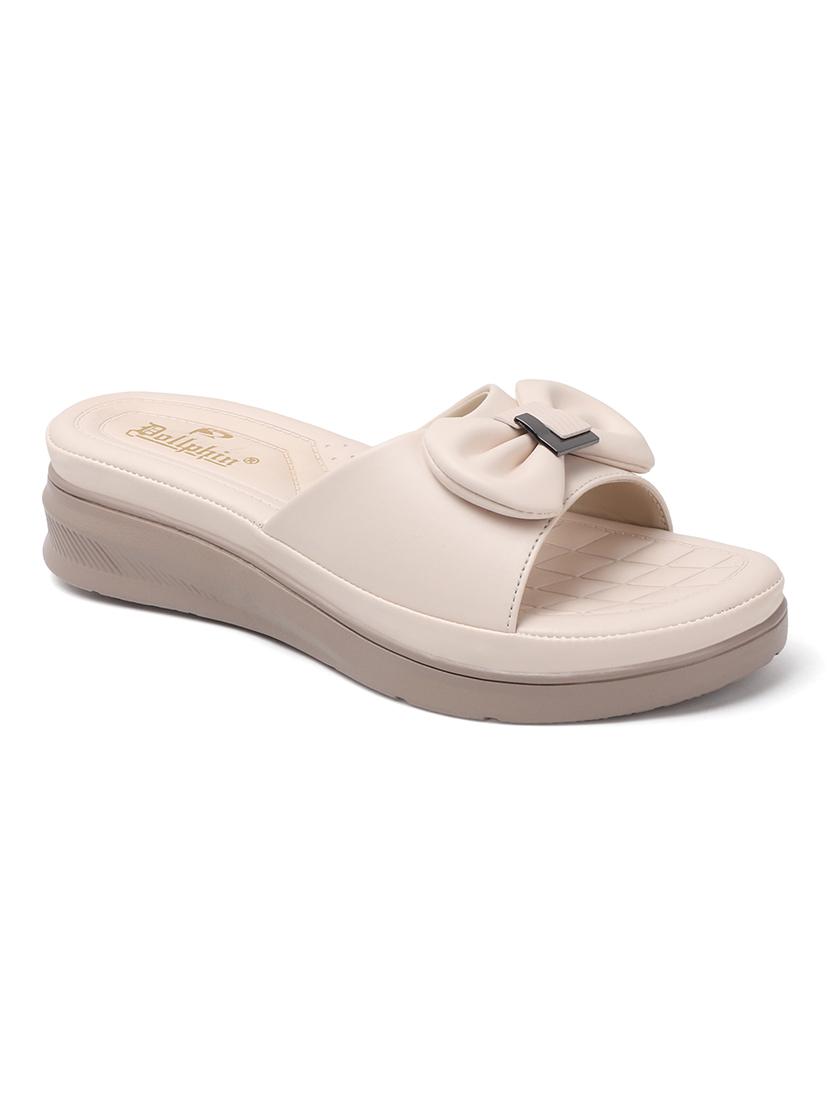 women solid slip on flats - 22013284 - Standard Image - 3