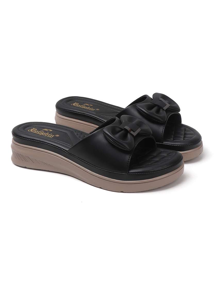 women solid slip on flats - 22013285 - Standard Image - 3