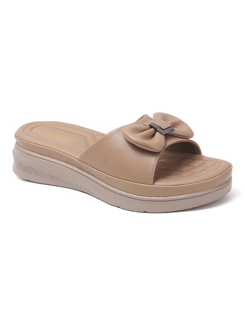 women solid slip on flats - 22013286 - Standard Image - 3