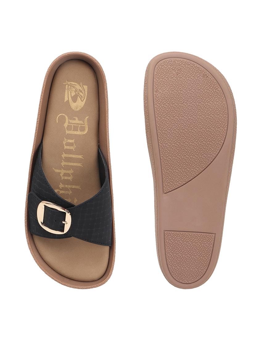 women solid slip on flats - 22013294 - Standard Image - 5