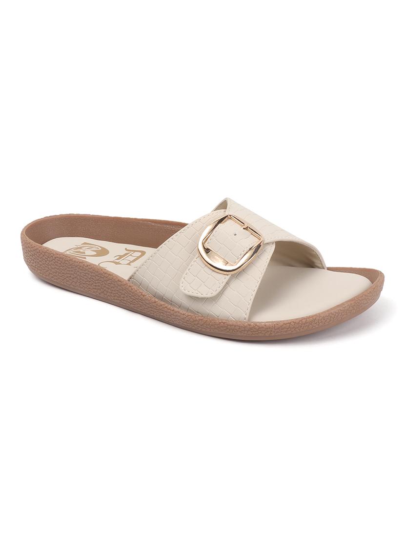 women solid slip on flats - 22013295 - Standard Image - 5