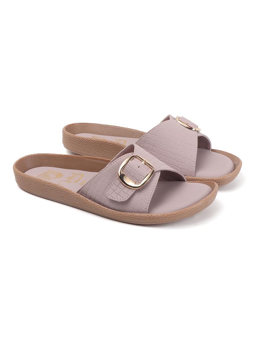 women solid slip on flats - 22013296 - Standard Image - 3