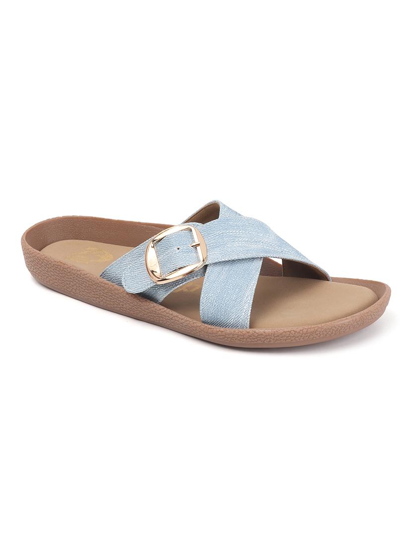 women solid slip on flats - 22013299 - Standard Image - 3