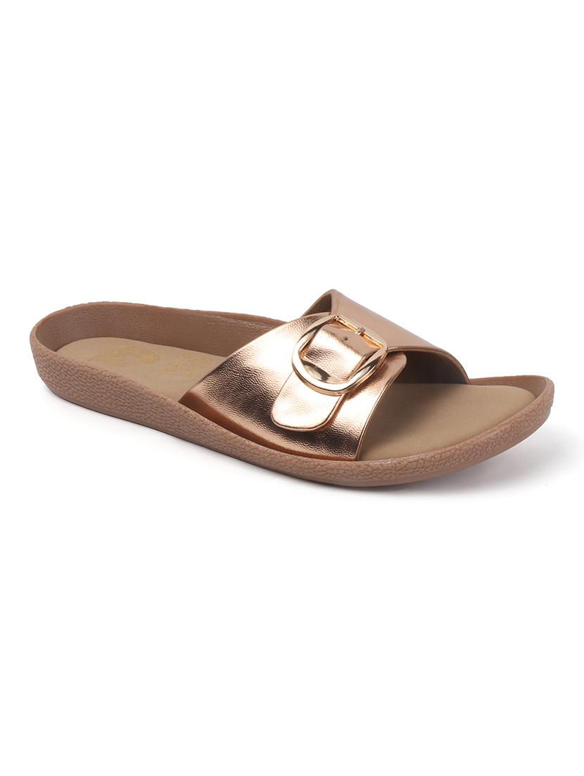 women solid slip on flats - 22013302 - Standard Image - 3