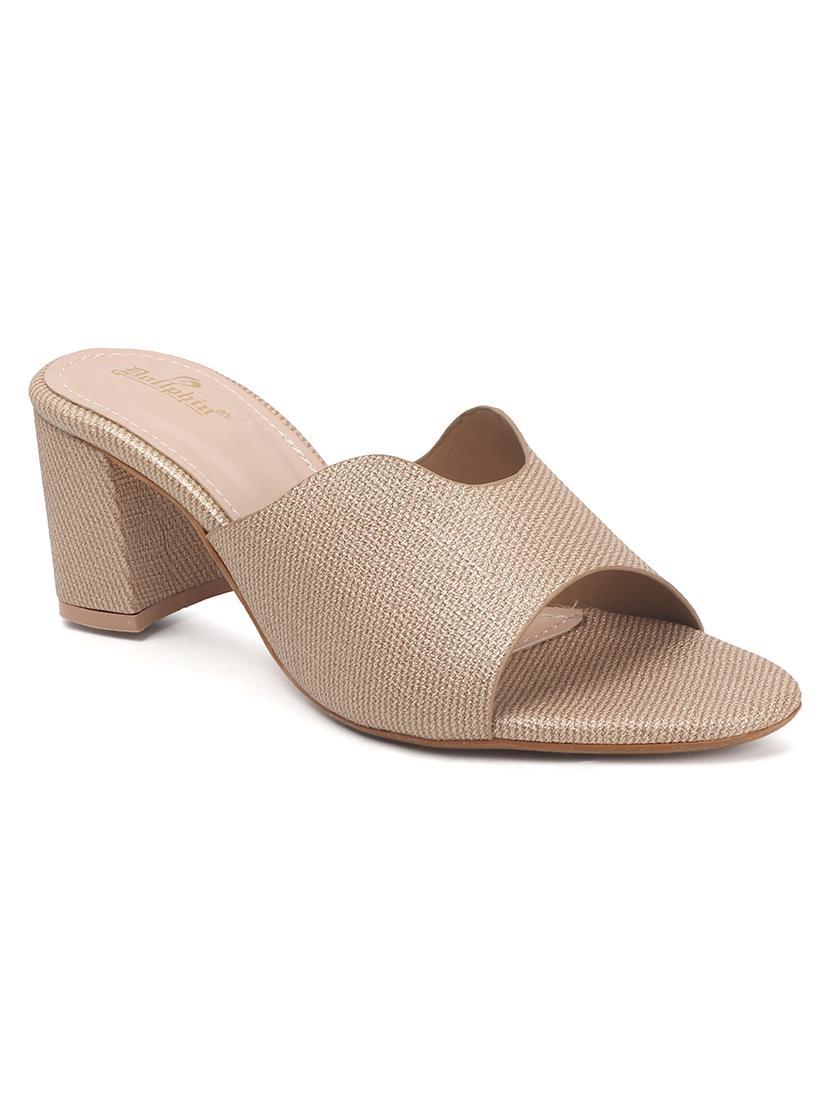 women beige slip on sandal - 22013319 - Standard Image - 3
