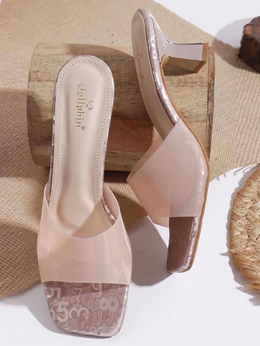 women peach slip on sandal - 22013331 - Zoom Image - 0